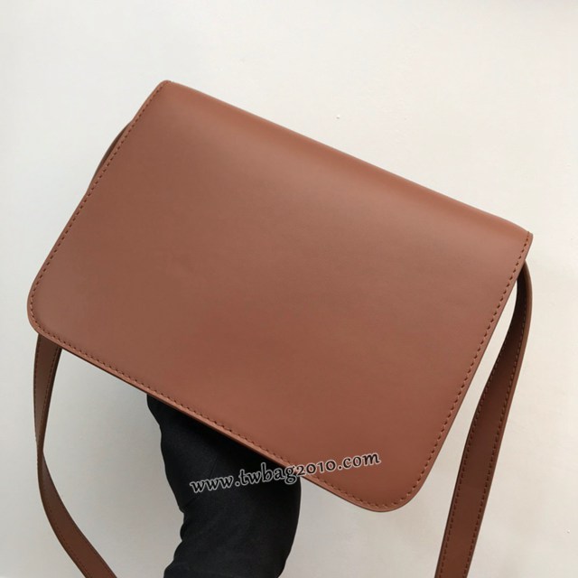 Burberry專門店新款中號TB專屬標識皮革鎖扣包 巴寶莉經典爆款皮革單肩斜背女包 yxb1370